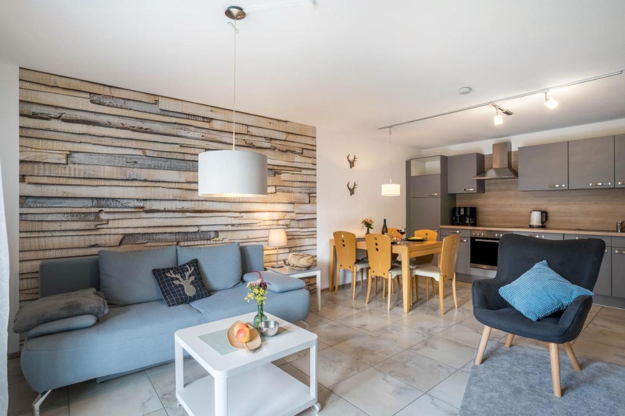Ferienwohnung Hohfelsenblick Seebach Dış mekan fotoğraf