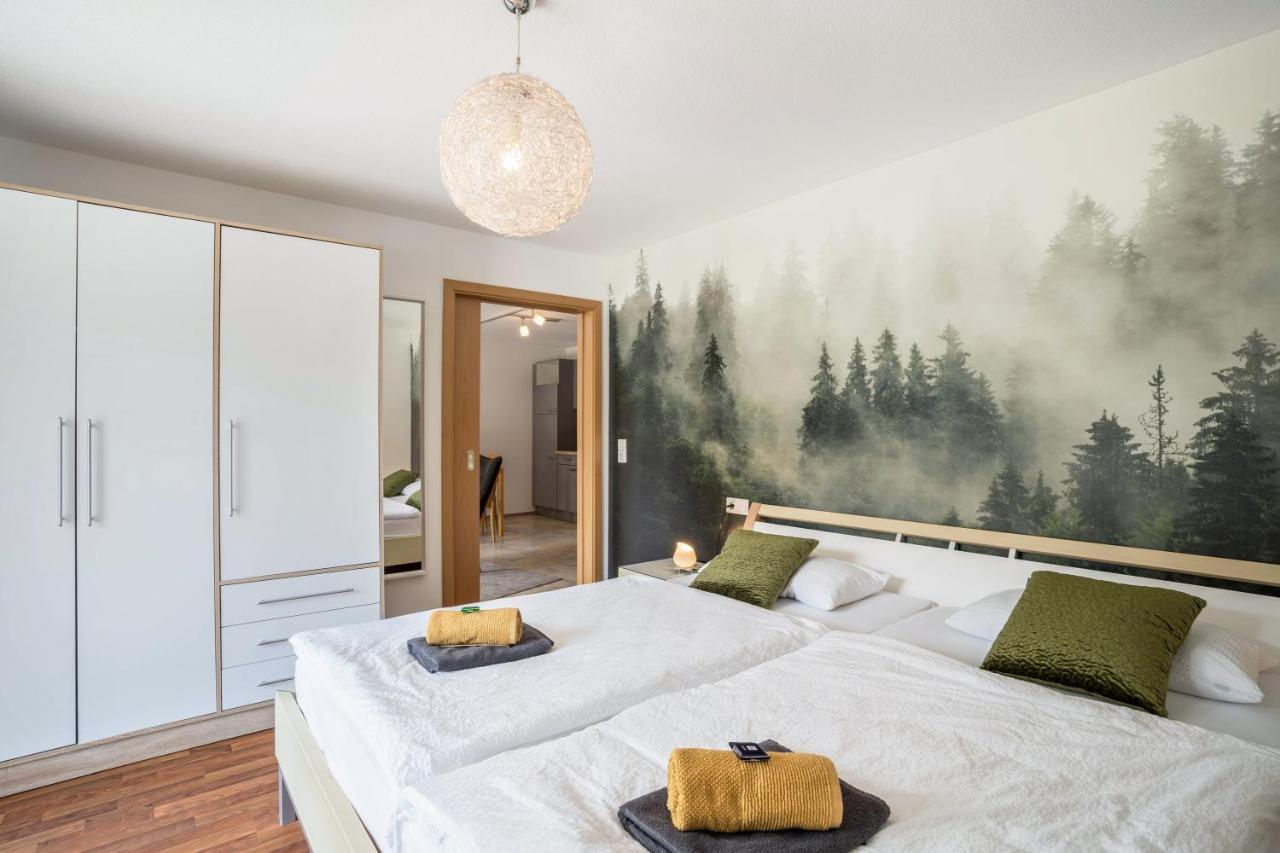 Ferienwohnung Hohfelsenblick Seebach Dış mekan fotoğraf