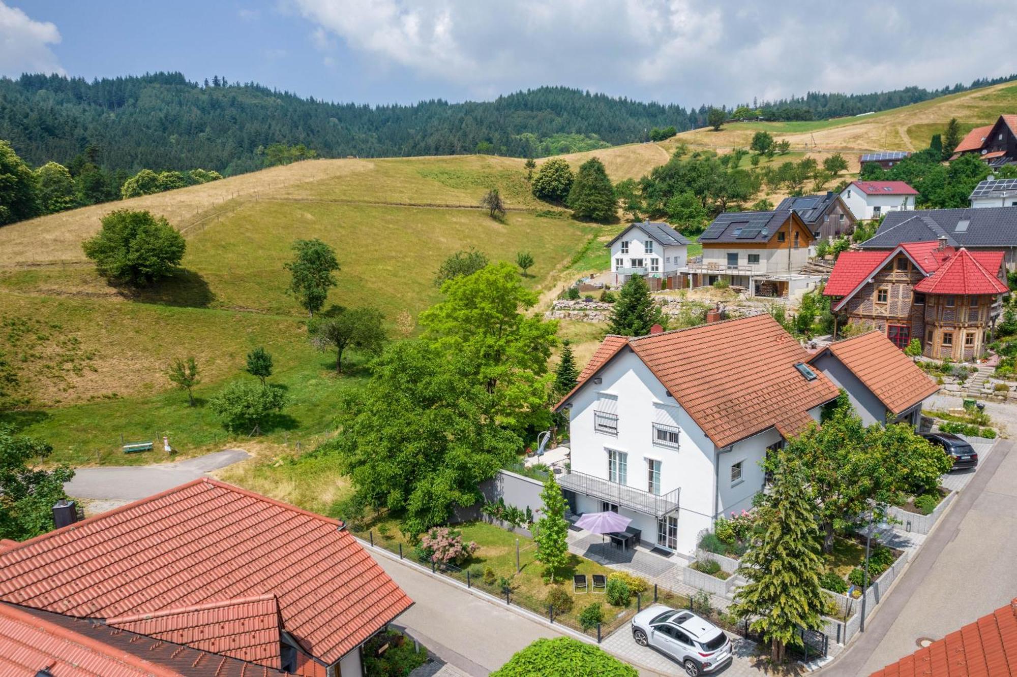 Ferienwohnung Hohfelsenblick Seebach Dış mekan fotoğraf